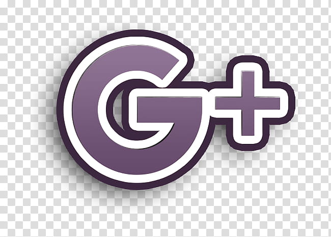 Social icon Google plus icon, Logo, Text, Violet, Purple, Symbol transparent background PNG clipart