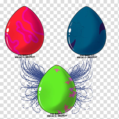 Chibi Egg Adopts Set  Closed, three eggs illustration transparent background PNG clipart