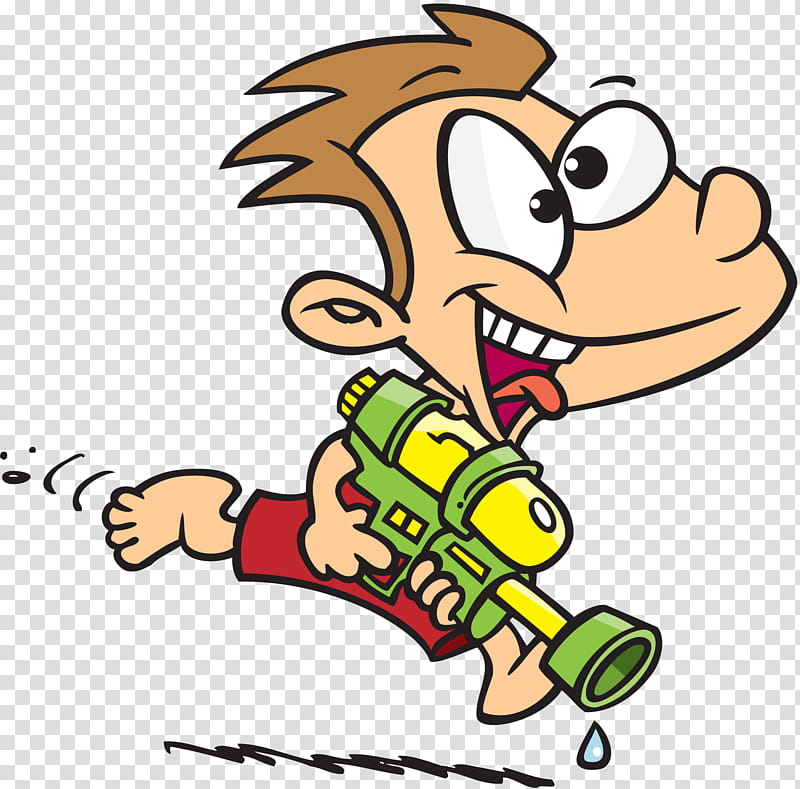 Water, Water Gun, Cartoon, Finger, Pleased transparent background PNG clipart
