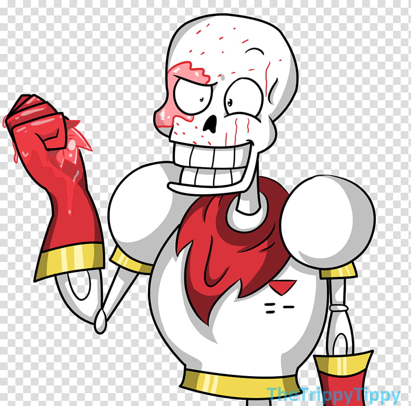 Papyrus Squishes A Poor Tomato Because He Lost It transparent background PNG clipart