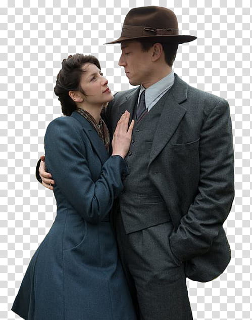 Frank and Claire Randall  transparent background PNG clipart