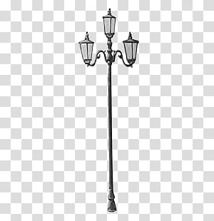 Black Lamppost Transparent Background Png Clipart Hiclipart