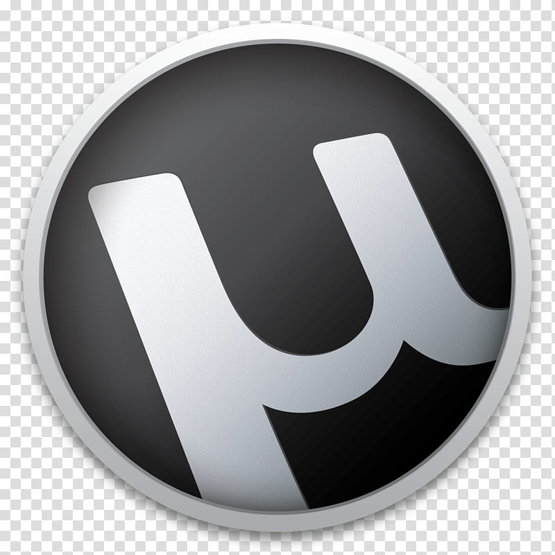 Dark Icons Part II , uTorrent, Utorrent logo transparent background PNG clipart