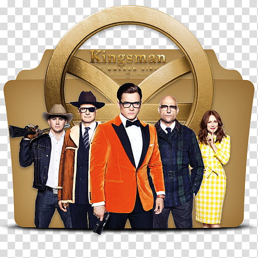 Kingsman The Golden Circle Folder Icon, Kingsman The Golden Circle_, Kingsman the Golden Circle movie transparent background PNG clipart