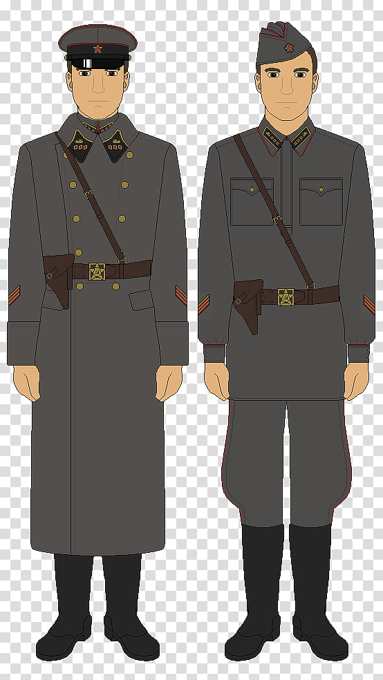 Soviet Armoured Forces, Officer, Circa - transparent background PNG clipart