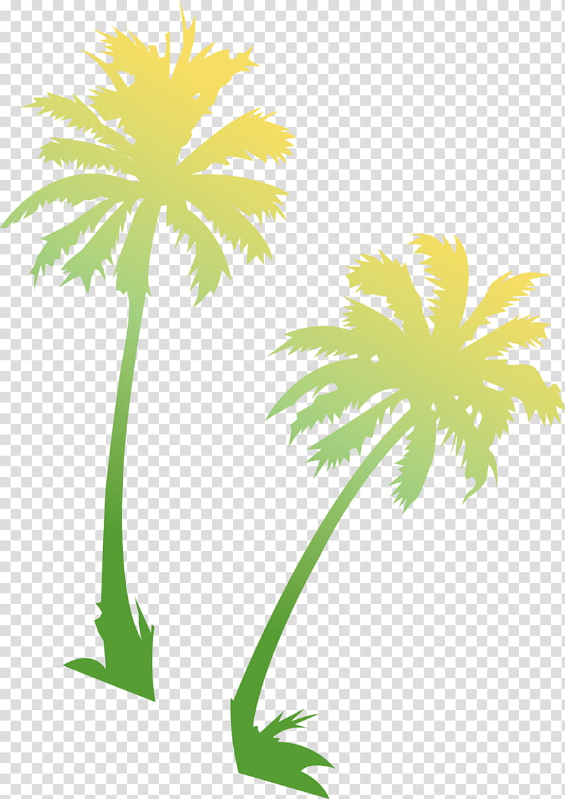 Coconut Tree Logo, Palm Tree Plant Vector, Simple Icon Silhouette Template  Design Stock Vector - Illustration of exotic, sunset: 281905963