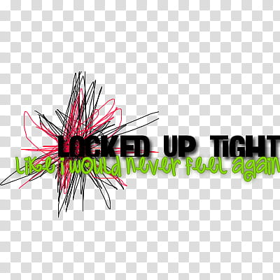Unbroken, locked up tight text transparent background PNG clipart