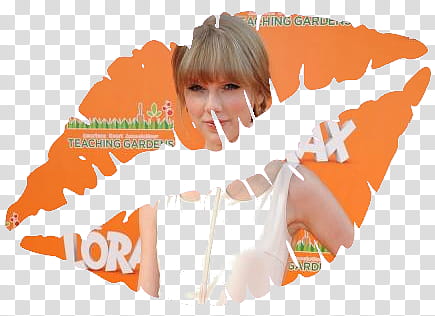 Taylor Swift Kiss Mark transparent background PNG clipart