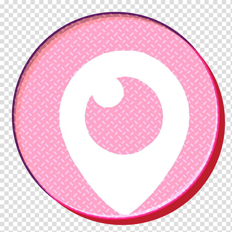 media icon periscope icon rs icon, Social Icon, Pink, Circle, Magenta, Symbol transparent background PNG clipart