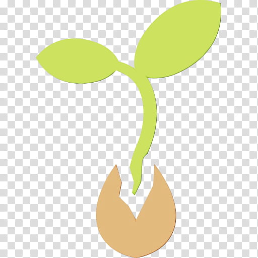 Leaf Symbol, Seedling, Plants, Tree, Plant Stem, Sowing, Tree Planting, Germination transparent background PNG clipart