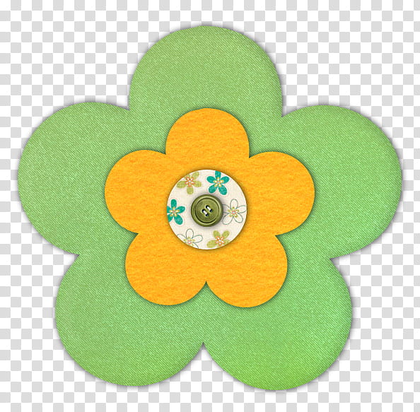 Scrap  Summer Expectations, green and multicolored -petaled flower illustration transparent background PNG clipart