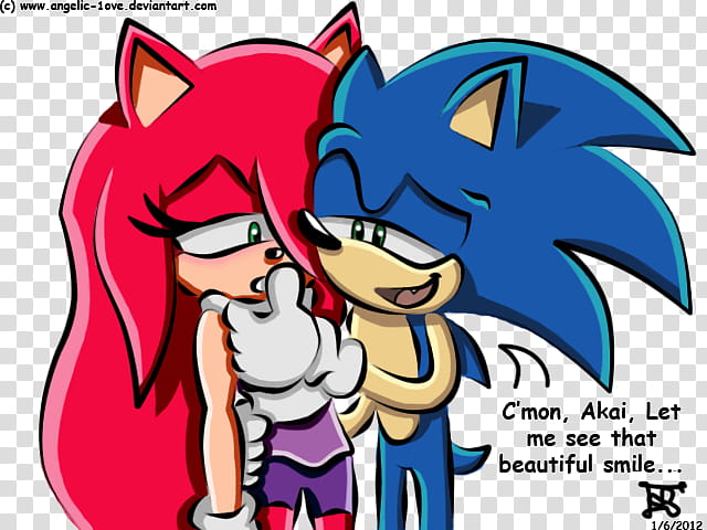 Gift For AkaiDahlia, Sonic Hedgehog and Dalia characters transparent background PNG clipart