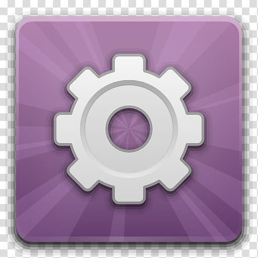 Windows Freaks v, gray and purple settings icon transparent background PNG clipart