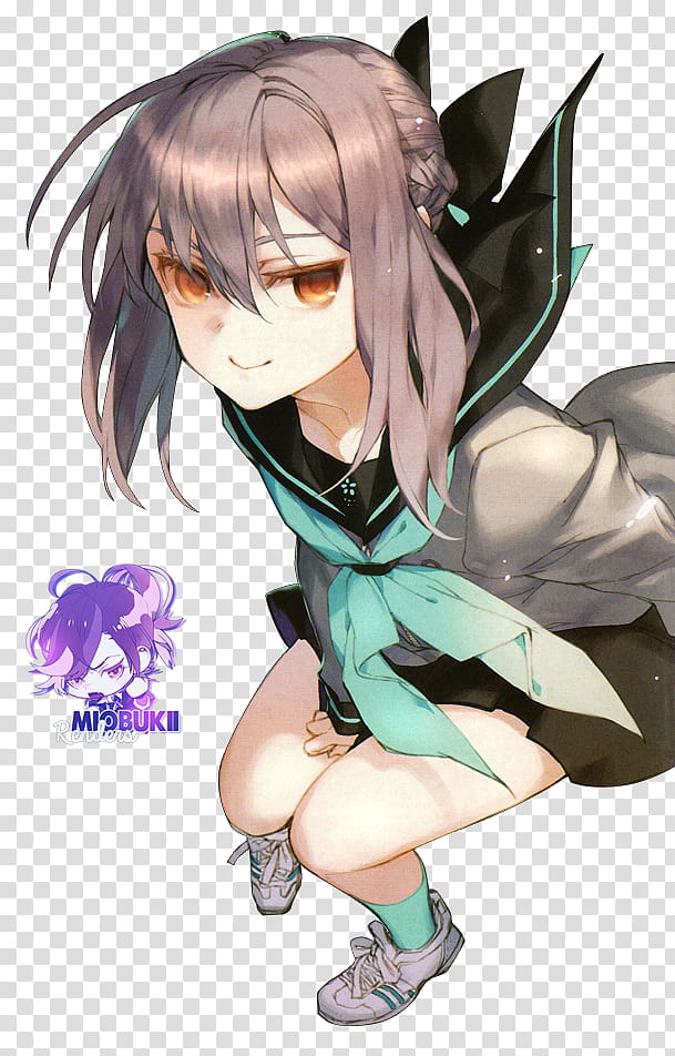 RENDER Shinoa Hiiragi, Owari no Seraph, Shinoa Hiragi anime character transparent background PNG clipart