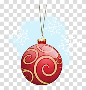 Christmas ornament, Watercolor, Paint, Wet Ink, Holiday Ornament, Circle, Pendant, Christmas Decoration transparent background PNG clipart thumbnail