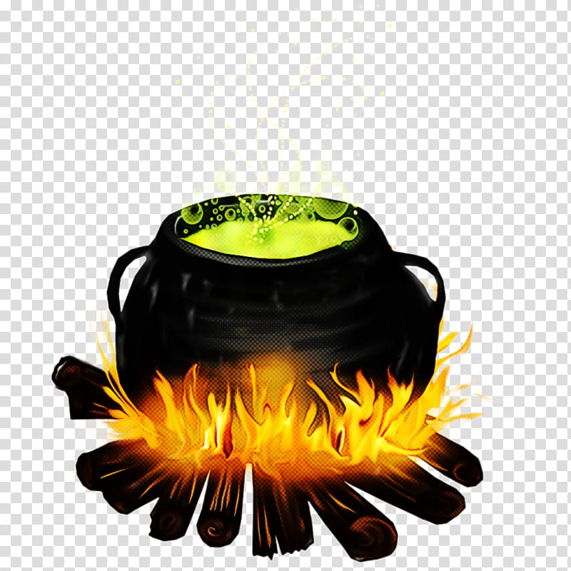 sunflower, Cauldron, Yellow, Flame, Cookware And Bakeware, Fire, Heat, Plant transparent background PNG clipart