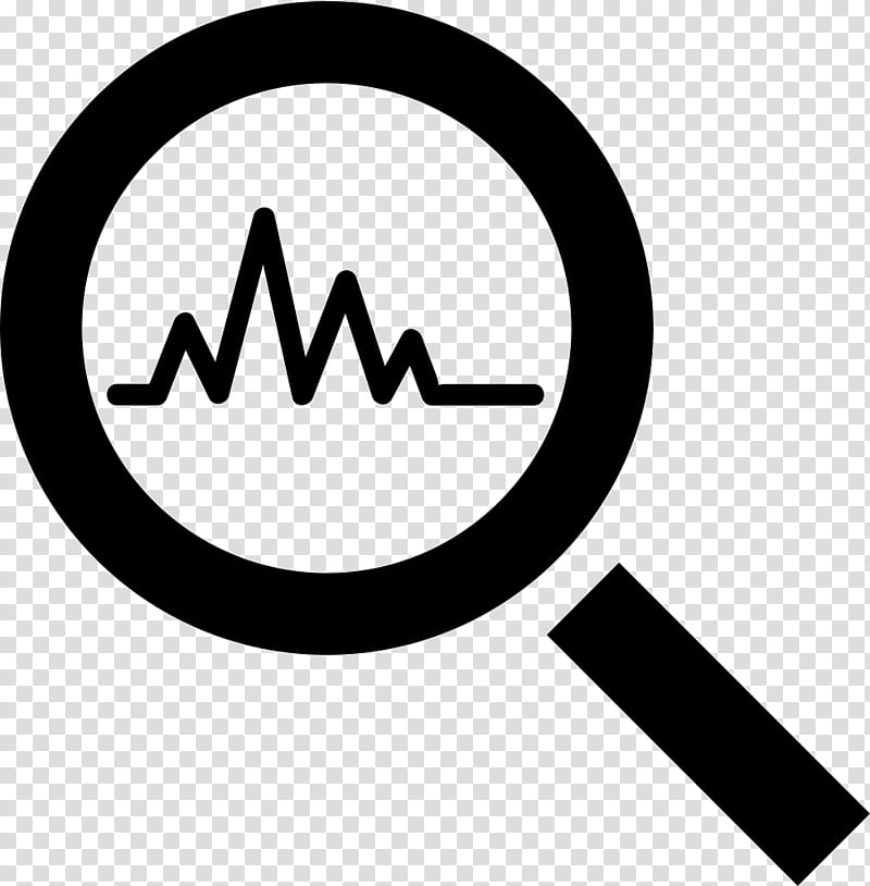 Magnifying Glass Logo, Zooming User Interface, Symbol, Computer, Data, Text, Line, Blackandwhite transparent background PNG clipart