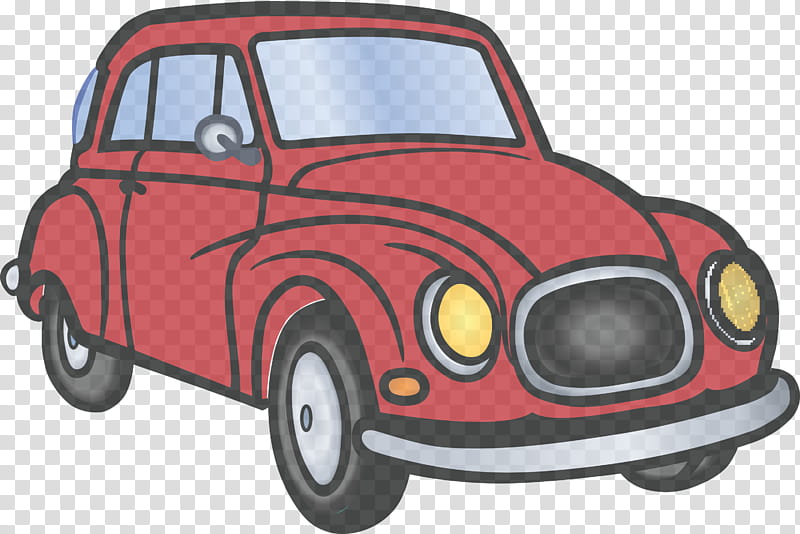 car vehicle cartoon classic car motor vehicle, Vintage Car, Antique Car, Compact Car, Supermini transparent background PNG clipart