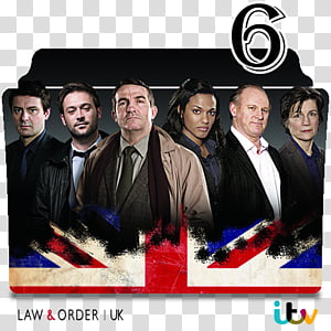 Law and Order UK series and season folder icons, Law & Order UK S06 ( transparent background PNG clipart thumbnail