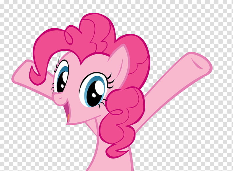 Pinkie Pie Party, pink pony art transparent background PNG clipart