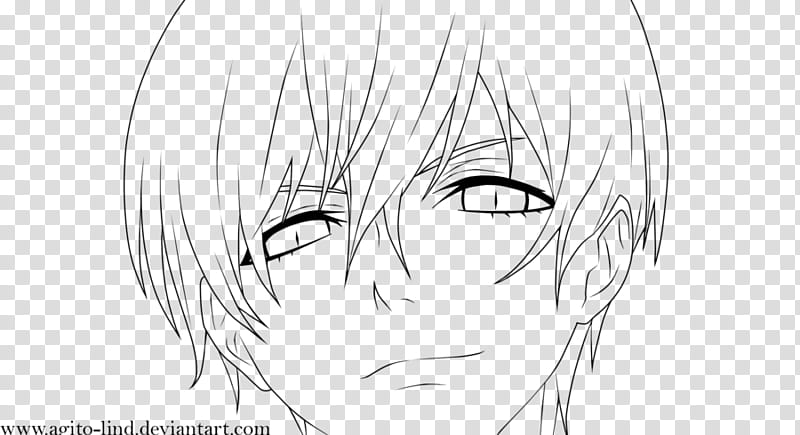 Kuroshitsuji ep: Ciel line, male Anime sketch transparent background PNG clipart