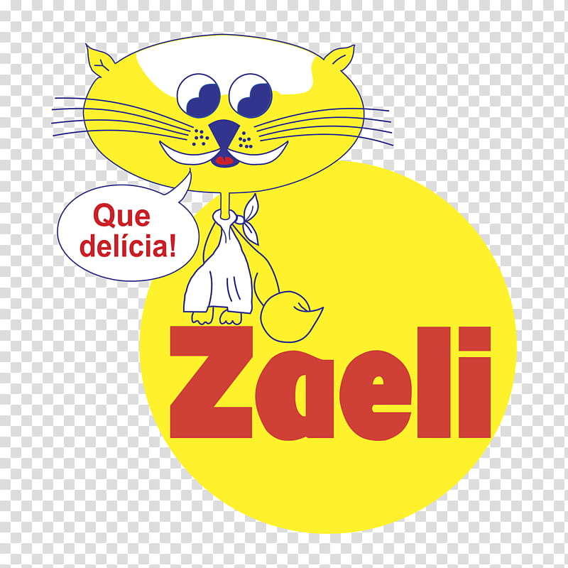 Cats, Logo, Avenida Zaeli, Piracanjuba, Text, Food, Happiness, Yellow transparent background PNG clipart