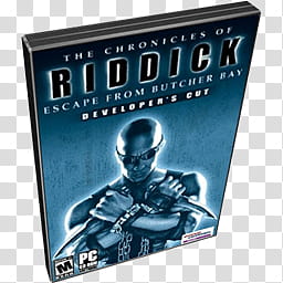PC Games Dock Icons v , Chronicles of Riddick Escape from Butcher Bay transparent background PNG clipart