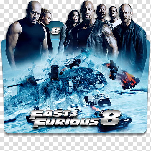 The Fate of the Furious  Folder Icon Pack, The Fate of the Furious v logo transparent background PNG clipart