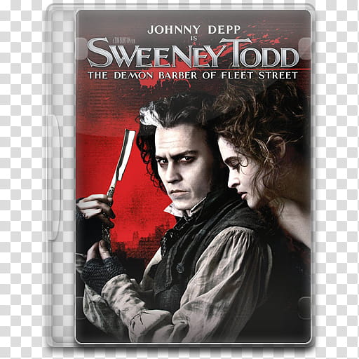 Movie Icon , Sweeney Todd, The Demon Barber of Fleet Street, Sweeney Todd The Demon Barber of Fleet Street case transparent background PNG clipart