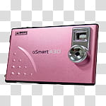 glamour ico and icons , , pink Gsmart A digital camera transparent background PNG clipart