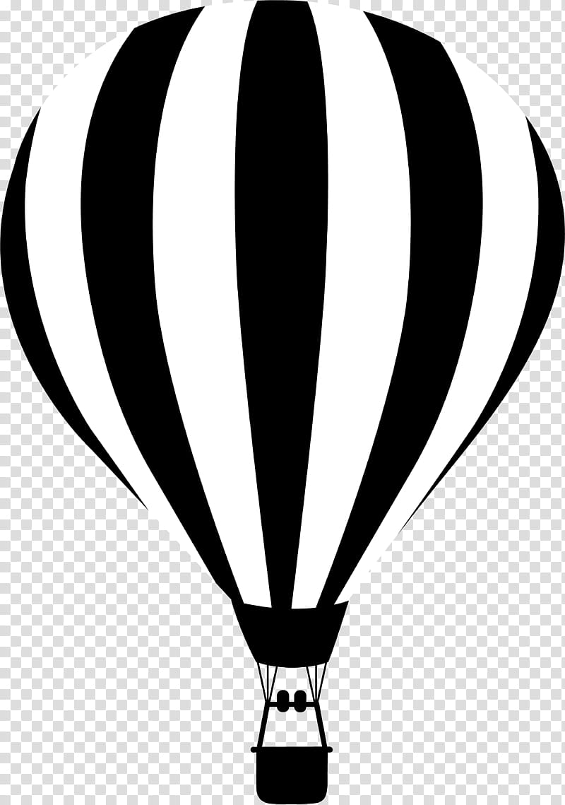 Hot Air Balloon Silhouette, Aviation, Love Balloon, Drawing, Hot Air Ballooning, Blackandwhite, Air Sports, Line transparent background PNG clipart