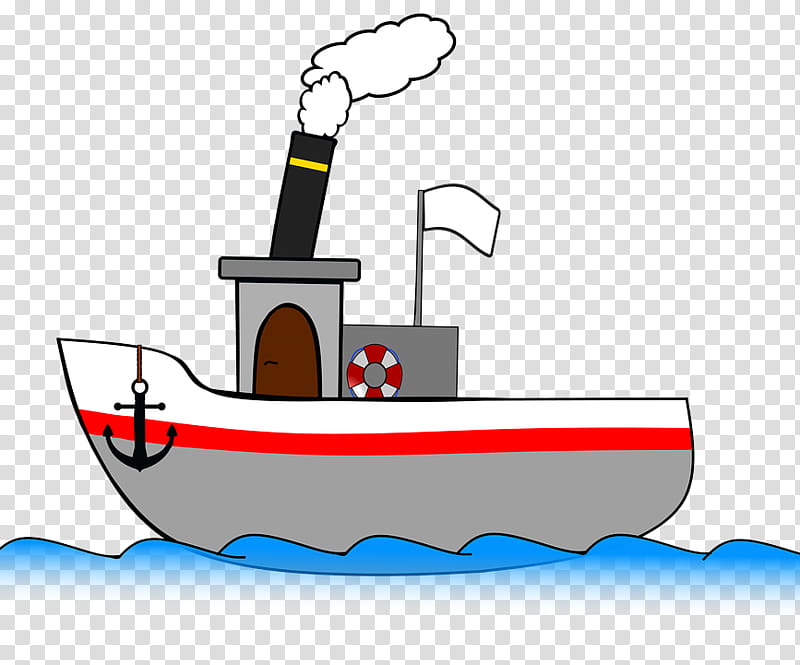 Water transportation cartoon vehicle boat, Naval Architecture, Watercraft,  Tugboat, Ship transparent background PNG clipart