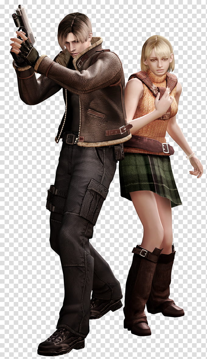 Leon/Ashley RE, Professional Render transparent background PNG clipart