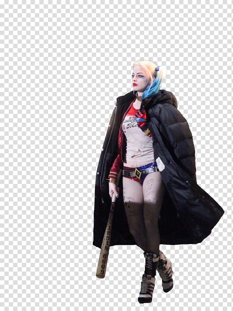 ii HARLEY QUINN, Margot Robbie as Harley Quinn transparent background PNG clipart