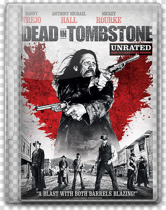 Dead in Tombstone DVD Case Icon transparent background PNG clipart