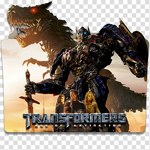 Transformers Movie Collection Folder Icon Pack, Transformers IV Age of Extinction transparent background PNG clipart