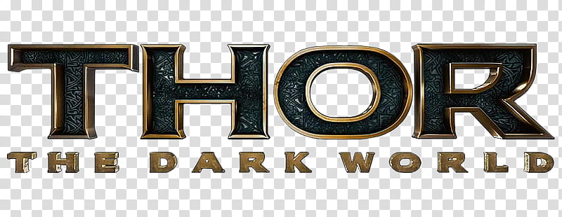Thor The Dark world Title LOGO transparent background PNG clipart