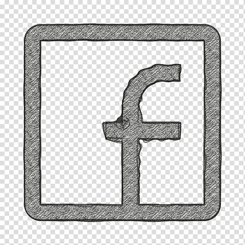 communication icon facebook icon logo icon, Media Icon, Network Icon, Social Icon, Cross, Symbol, Silver, Number transparent background PNG clipart