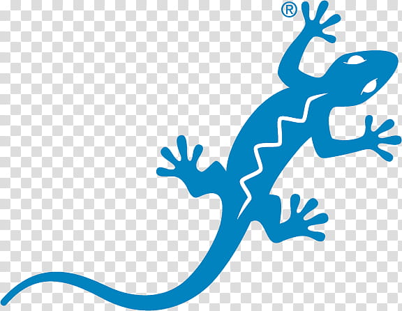 Sunscreen Gecko, Lizard, Blue Lizard, Logo, Reptile, Scaled Reptile transparent background PNG clipart