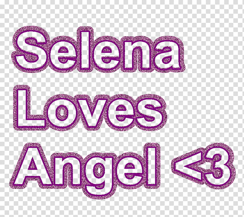 Selena Loves Angel transparent background PNG clipart