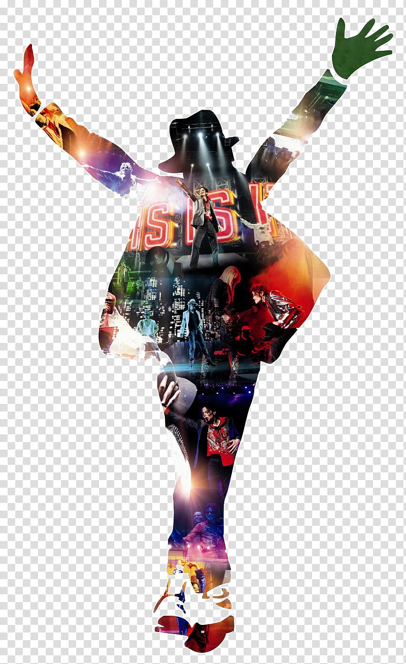 Michael Jackson's This is It digital poster transparent background PNG clipart