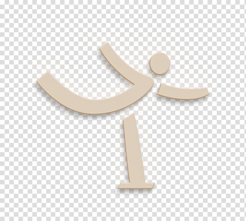 figure icon olympic icon skating icon, Beige, Wood, Symbol transparent background PNG clipart