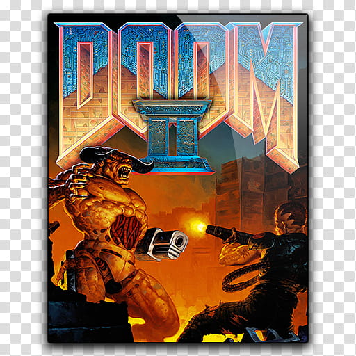 Icon Doom II transparent background PNG clipart