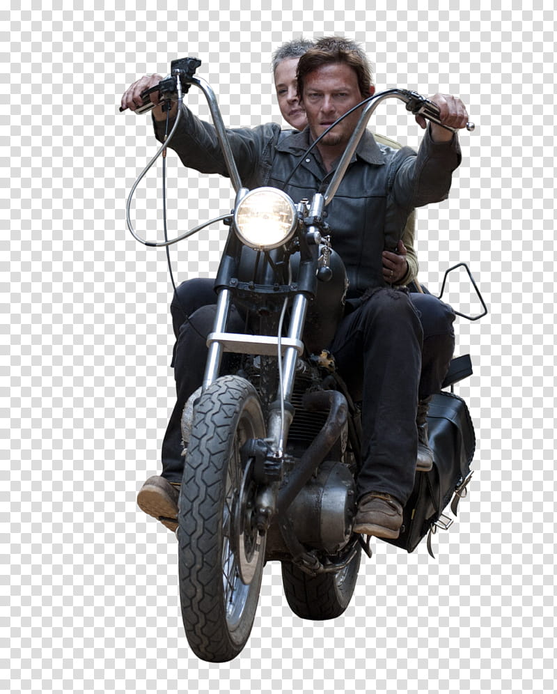 The walking dead Daryl Dixon Carol transparent background PNG clipart