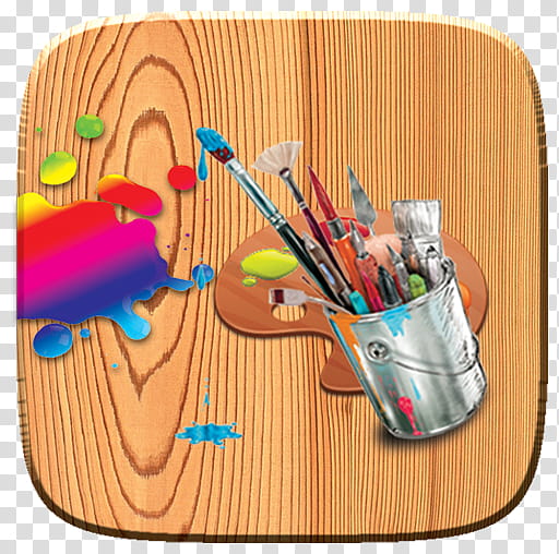 Marei Icon Theme, assorted-color paint brush transparent background PNG clipart