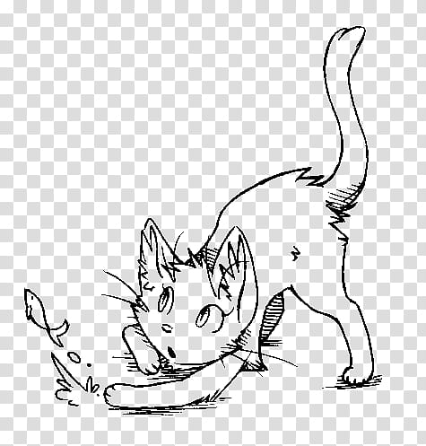 .:Free  Use:. Cat base #, cat sketch transparent background PNG clipart
