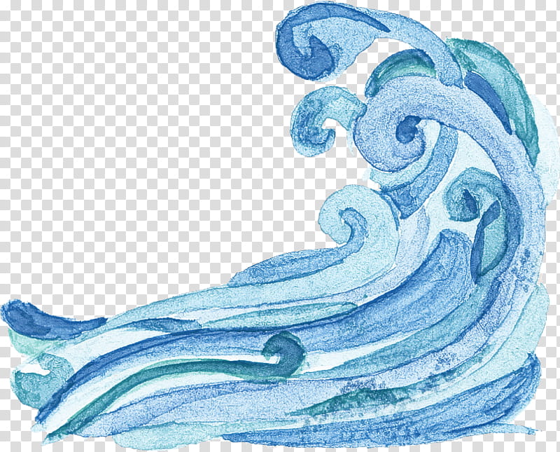 blue aqua water dolphin blue whale, Cetacea, Wind Wave transparent background PNG clipart