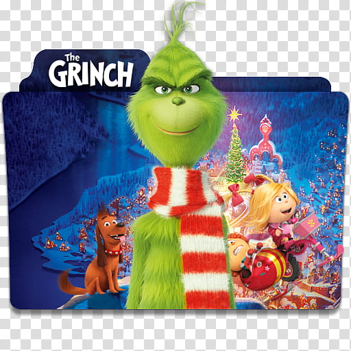 The Grinch  Folder Icon , The Grinch wo. logo transparent background PNG clipart