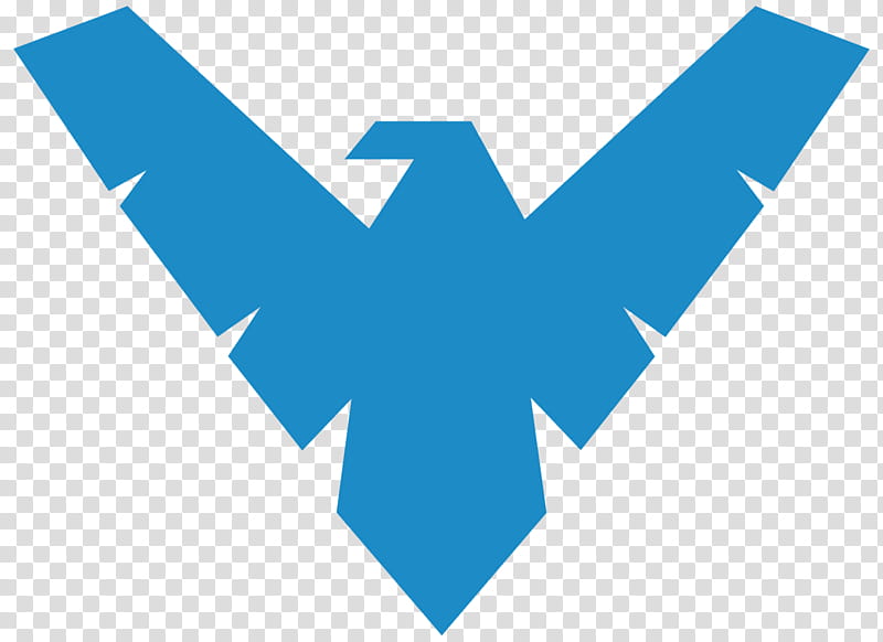 Nightwing Logo transparent background PNG clipart