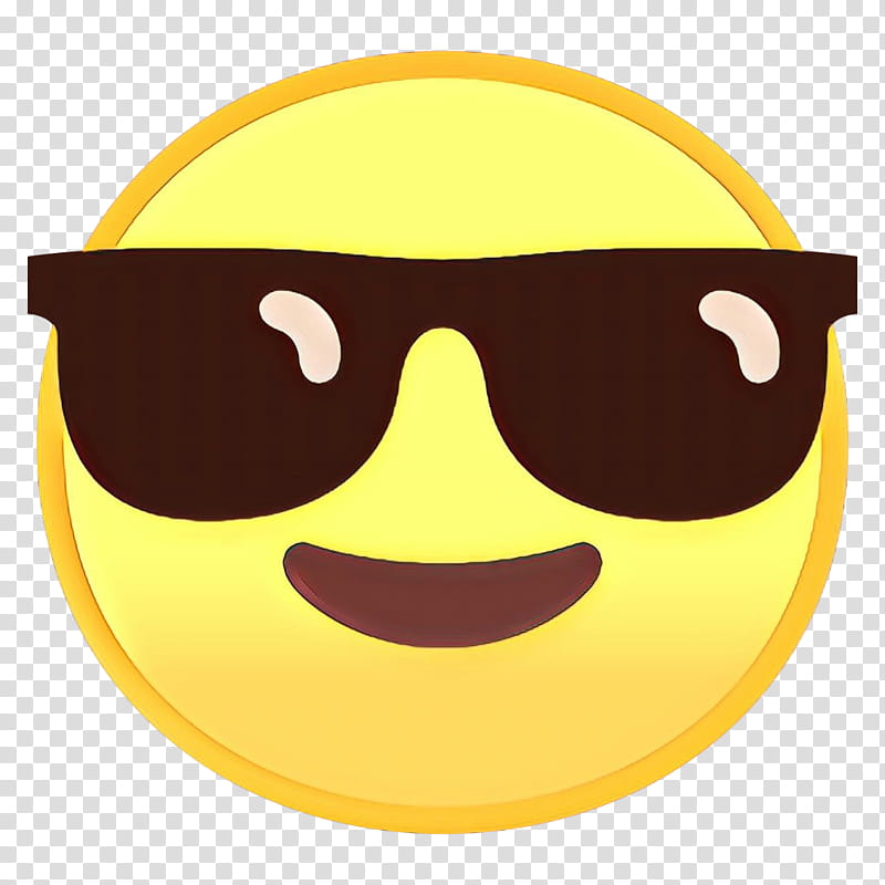 Happy Face Emoji, Smiley, Sunglasses, Emoticon, Aviator Sunglasses, Noto Fonts, Facepalm, Eyewear transparent background PNG clipart